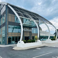 Photo taken at Hilton Southampton - Utilita Bowl by sean w. on 9/10/2023