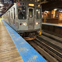 Photo taken at CTA - Quincy/Wells by Tanja W. on 11/17/2023
