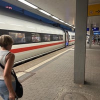 Photo taken at Saarbrücken Hauptbahnhof by Tanja W. on 8/23/2023