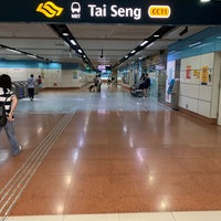 Photo taken at Tai Seng MRT Station (CC11) by T K. on 9/3/2021