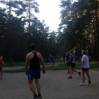 Photo taken at Волейбольные площадки в парке by Olga K. on 6/21/2013