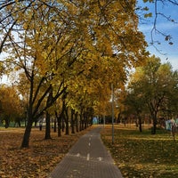 Photo taken at Парк &quot;Відрадний&quot; by Romka on 10/21/2021