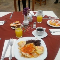 Photo taken at Restaurante Las Lajas ”Plaza Magnolias” by Carlos A. on 12/30/2012
