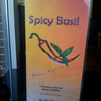 Photo taken at Spicy Basil by J R G. on 10/3/2012