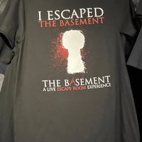 Снимок сделан в THE BASEMENT: A Live Escape Room Experience пользователем Cookiemig 6/6/2023