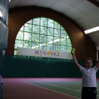 Photo taken at Теннисный центр «Жуковка» by ertytg r. on 5/28/2015