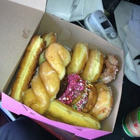 Photo taken at Lina&amp;#39;s Donuts by Celso T. on 3/14/2013