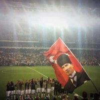 Photo taken at Ülker Fenerbahçe Şükrü Saracoğlu Stadium by Murat K. on 5/12/2013