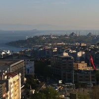 Photo taken at City Lights Restaurant &amp;amp; Bar InterContinental Istanbul by Tayfun A. on 4/28/2013