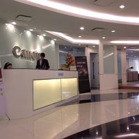 Photo taken at Canon Marketing Thailand by Namtao S. on 1/7/2014