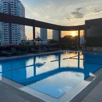 Photo taken at Holiday Inn Atrium&amp;#39;s pool by Sam V. on 6/15/2023