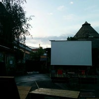 Photo taken at Freiluftkino Insel im Cassiopeia by Nils A. on 6/23/2015