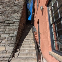 Photo taken at The Exorcist Steps by Nils A. on 3/7/2024