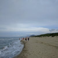 Photo taken at Spiaggia libera di Castiglione della Pescaia by Nils A. on 8/5/2016