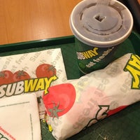 Photo taken at Subway by Claire T. on 1/13/2013