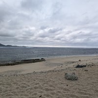 Photo taken at Yonehara Beach by Y Z. on 5/8/2023