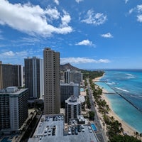 Photo taken at Hyatt Regency Waikiki Beach Resort and Spa by Y Z. on 9/19/2023