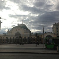 Photo taken at Krasnoyarsk Railway Station by Olga Y. on 5/1/2013