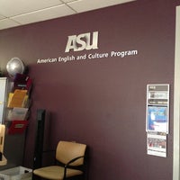 Photo taken at American English and Culture Program at ASU (AECP) by Abdulmajeed A. on 9/27/2012