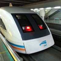 Photo taken at Maglev Train PVG Station by Lars E. on 4/27/2013