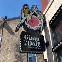 Photo taken at Glam Doll Donuts by Ken D. on 5/16/2019