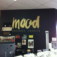 Photo taken at Mood Designer Fabrics by Steven M. on 10/15/2012
