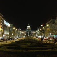 Photo taken at Wenceslas Square by Viacheslav F. on 4/20/2013