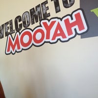 Photo taken at MOOYAH Burgers, Fries &amp; Shakes by Gina W. on 9/2/2013