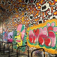 Photo taken at Leake Street Graffiti Tunnel by edisonv 😜 on 1/26/2024