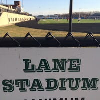 Photo taken at Lane Technical High School - Stadium by Antonio D. on 4/1/2015