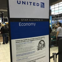 Photo taken at Check-in United Airlines by Paulo H. on 5/29/2016