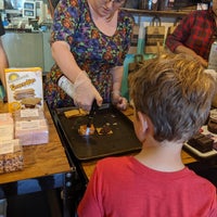 Photo taken at Taza Chocolate by Andrea F. on 8/25/2019