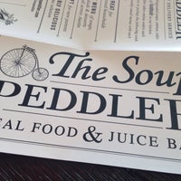Photo taken at Soup Peddler Real Food &amp;amp; Juice Bar by John R. on 1/6/2015