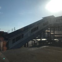 Photo taken at Etchū-Yatsuo Station by しみちゃん あ. on 3/2/2023