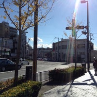 Photo taken at 千本三条交差点 by しみちゃん あ. on 11/29/2013