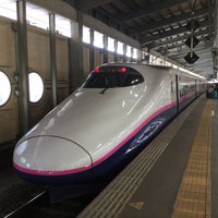 Photo taken at Shinkansen Niigata Station by しみちゃん あ. on 5/10/2015