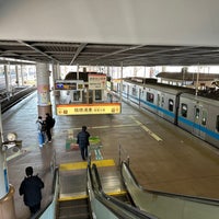 Photo taken at Odakyu Odawara Station (OH47) by しみちゃん あ. on 1/15/2024