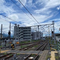 Photo taken at Komagane Station by しみちゃん あ. on 8/23/2023