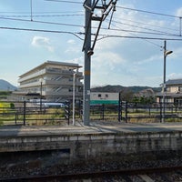 Photo taken at JR Ao Station by しみちゃん あ. on 10/9/2021