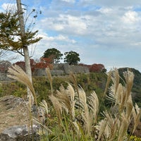 Photo taken at Oka Castle Site by しみちゃん あ. on 11/26/2023