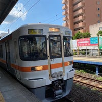 Photo taken at Anjō Station by しみちゃん あ. on 7/28/2023