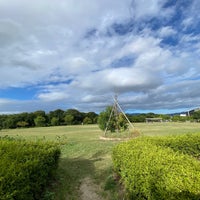 Photo taken at 梅小路公園芝生広場 by しみちゃん あ. on 8/12/2022