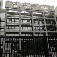 Photo taken at Universidad Argentina de la Empresa (UADE) by Fernando C. on 4/28/2013