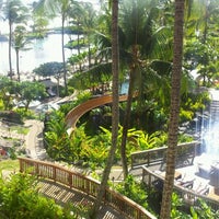 10/21/2012 tarihinde Justin S.ziyaretçi tarafından Grand Hyatt Kauai Water Slide'de çekilen fotoğraf