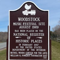 Photo taken at Woodstock Original Site by Dylan P. on 4/11/2022