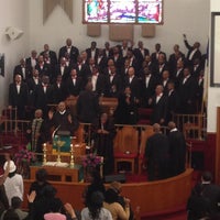 Photo taken at Greater Centennial AME Zion Church by Madeline A. on 2/10/2013