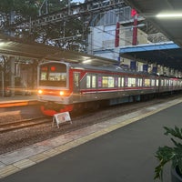 Photo taken at Stasiun Palmerah by Iwan T. on 7/8/2023