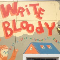 Снимок сделан в Write Bloody: Poetry. Books. Writer&#39;s Supplies пользователем Whitney M. 3/23/2013