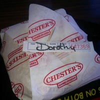 Photo taken at Chester&amp;#39;s Hamburgers by Dorothy C. on 9/18/2012