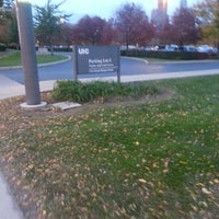 Photo taken at UIC Parking Lot 5 by Micah D. on 10/9/2012